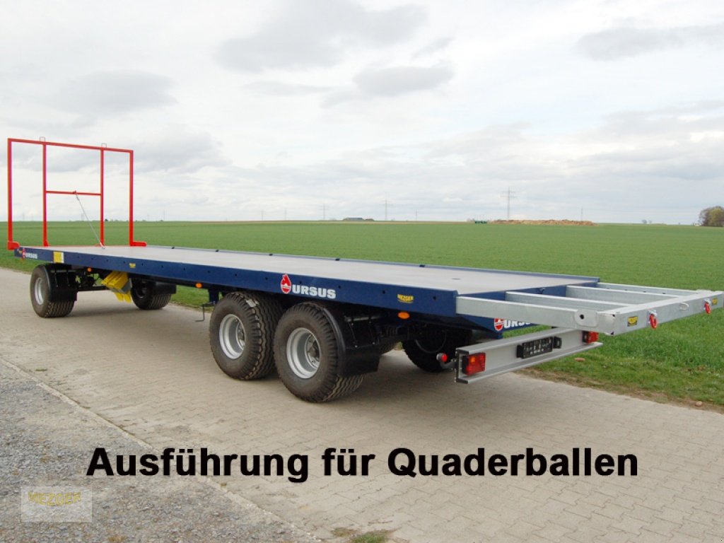 Ballensammelwagen typu Ursus Ballenwagen UBW18 (Plattformwagen, Ballenanhänger), Neumaschine w Ditzingen (Zdjęcie 3)