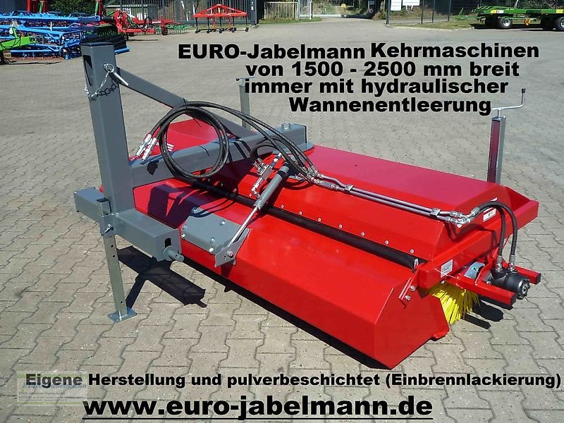 Kehrmaschine typu EURO-Jabelmann Kehrmaschinen, NEU, Breiten 1500 - 2500 mm, eigene Herstellung, für Schlepper + Stapler, Neumaschine w Itterbeck (Zdjęcie 1)